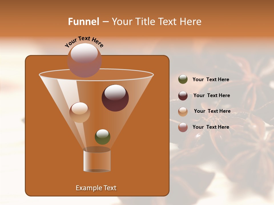 Star White Seasoning PowerPoint Template