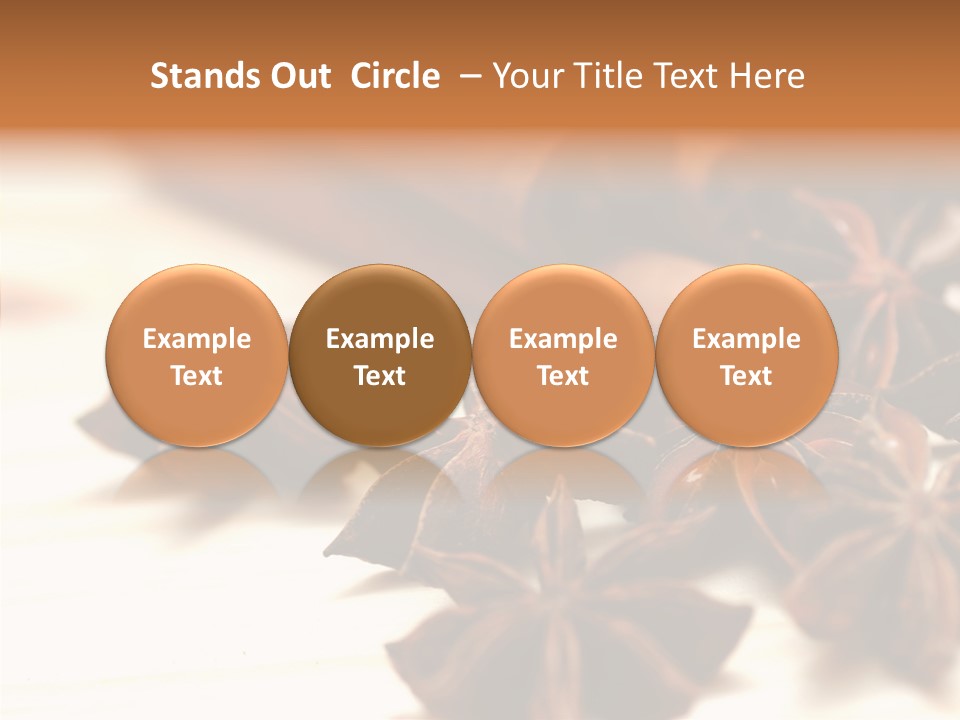 Star White Seasoning PowerPoint Template