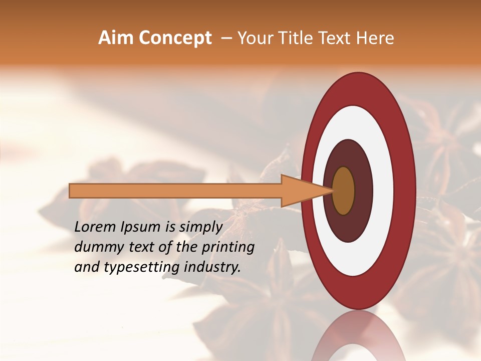 Star White Seasoning PowerPoint Template