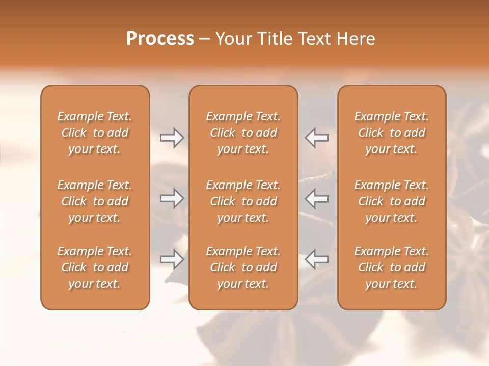 Star White Seasoning PowerPoint Template