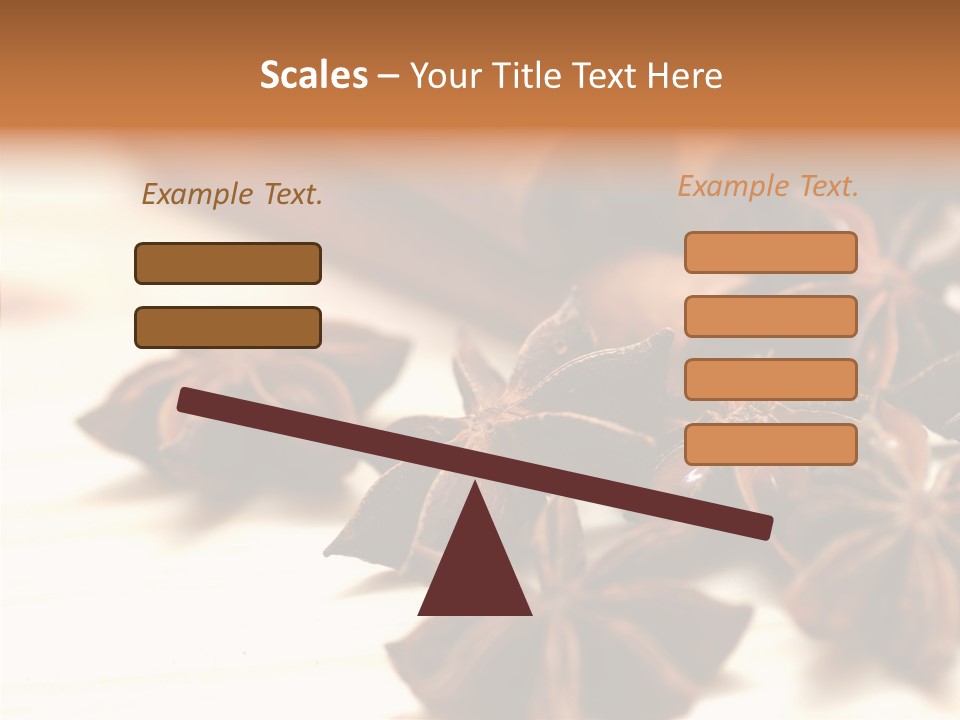 Star White Seasoning PowerPoint Template