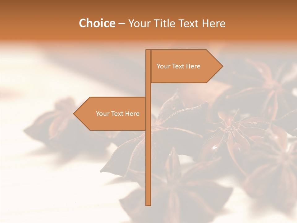 Star White Seasoning PowerPoint Template