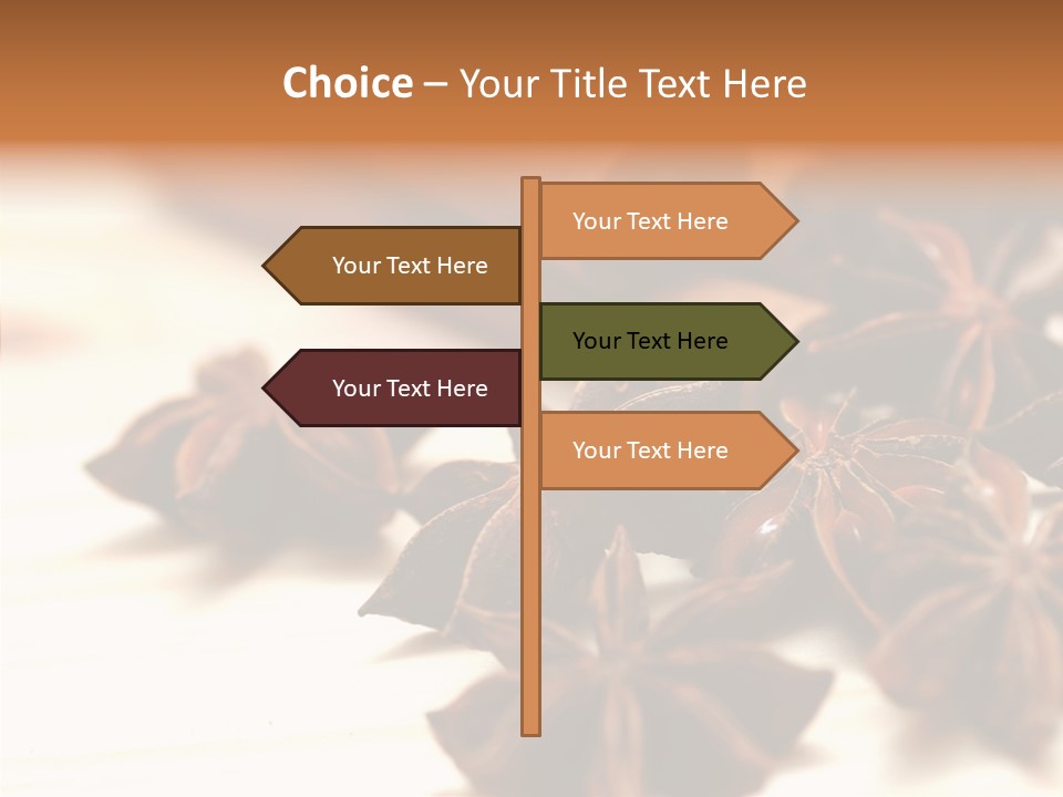 Star White Seasoning PowerPoint Template