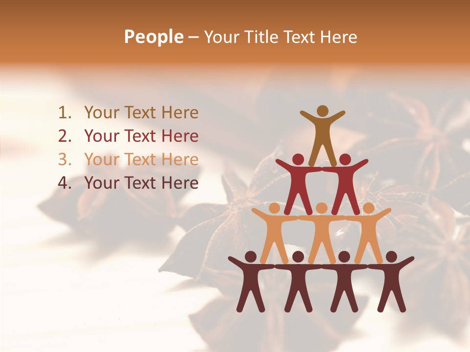 Star White Seasoning PowerPoint Template