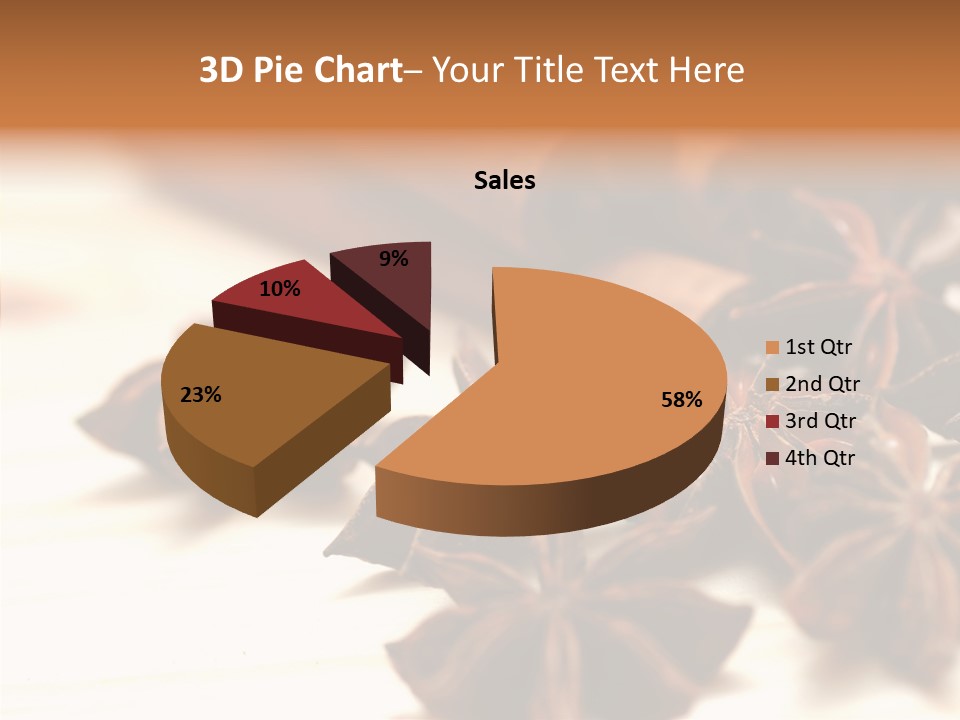 Star White Seasoning PowerPoint Template