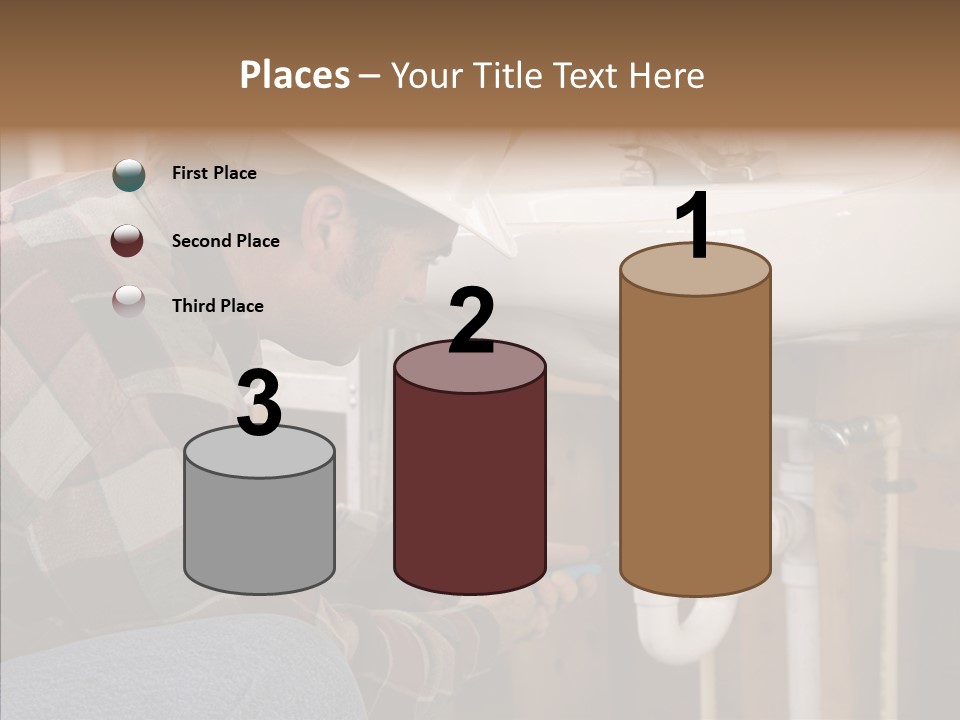 Plumbing Unions Site PowerPoint Template