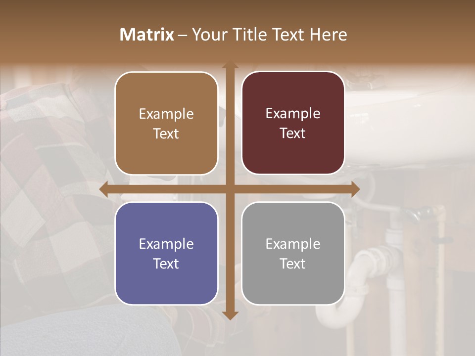 Plumbing Unions Site PowerPoint Template
