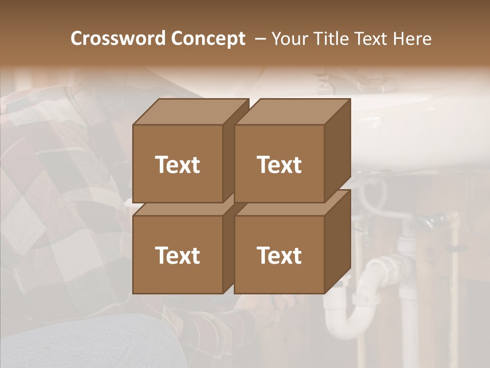 Plumbing Unions Site PowerPoint Template