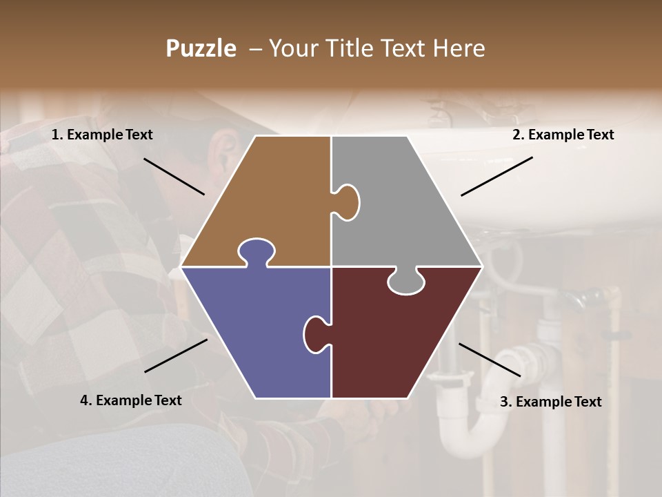 Plumbing Unions Site PowerPoint Template