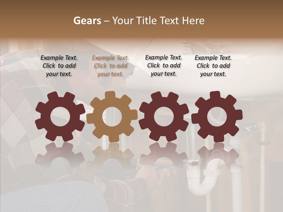 Plumbing Unions Site PowerPoint Template