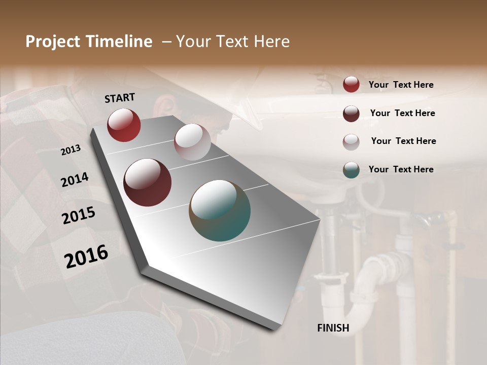Plumbing Unions Site PowerPoint Template