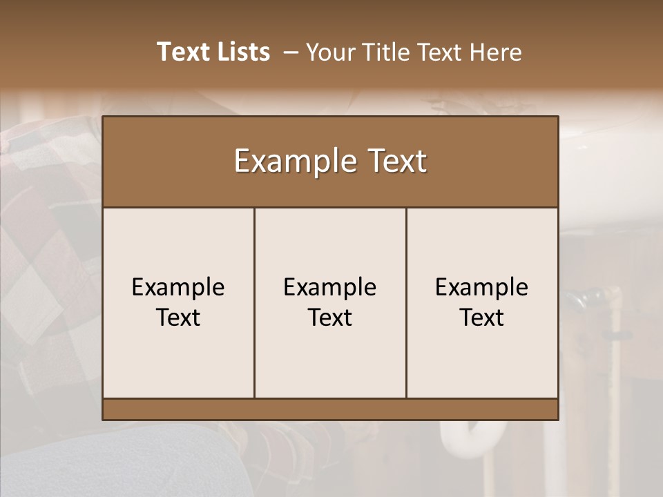 Plumbing Unions Site PowerPoint Template
