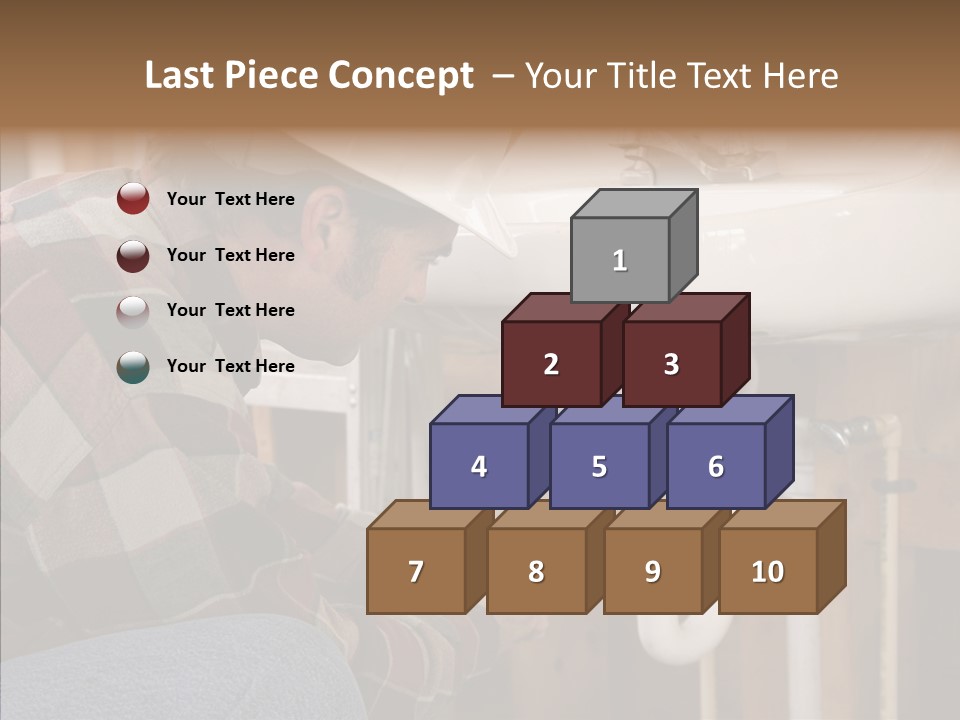 Plumbing Unions Site PowerPoint Template