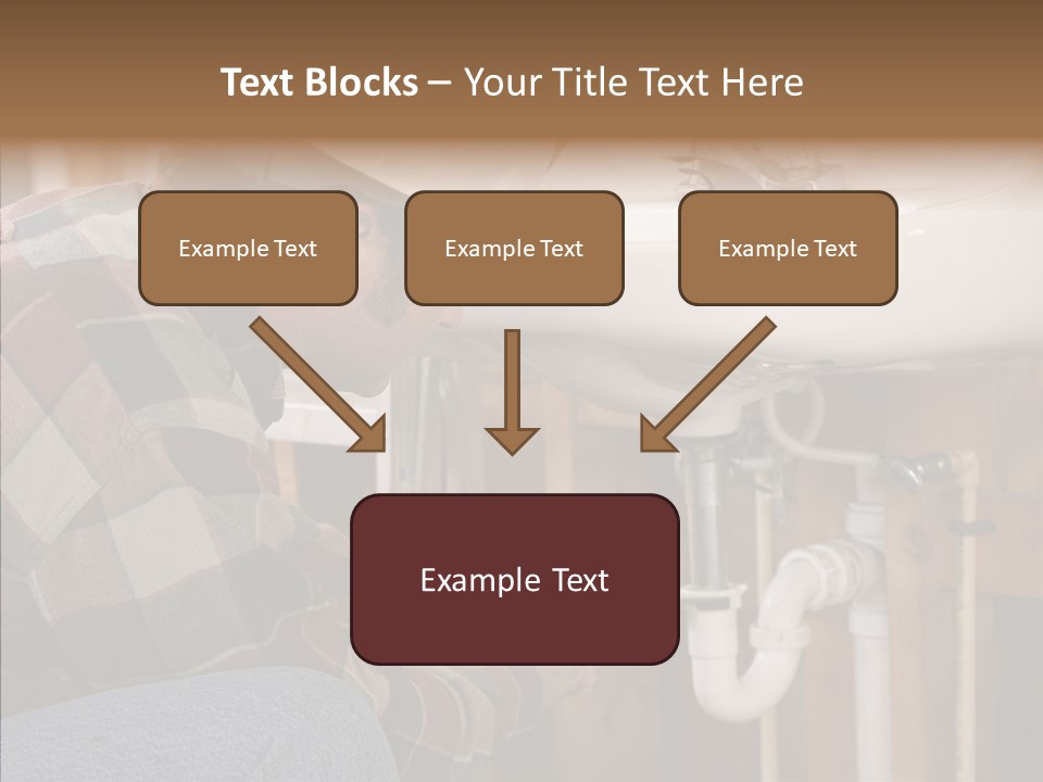 Plumbing Unions Site PowerPoint Template