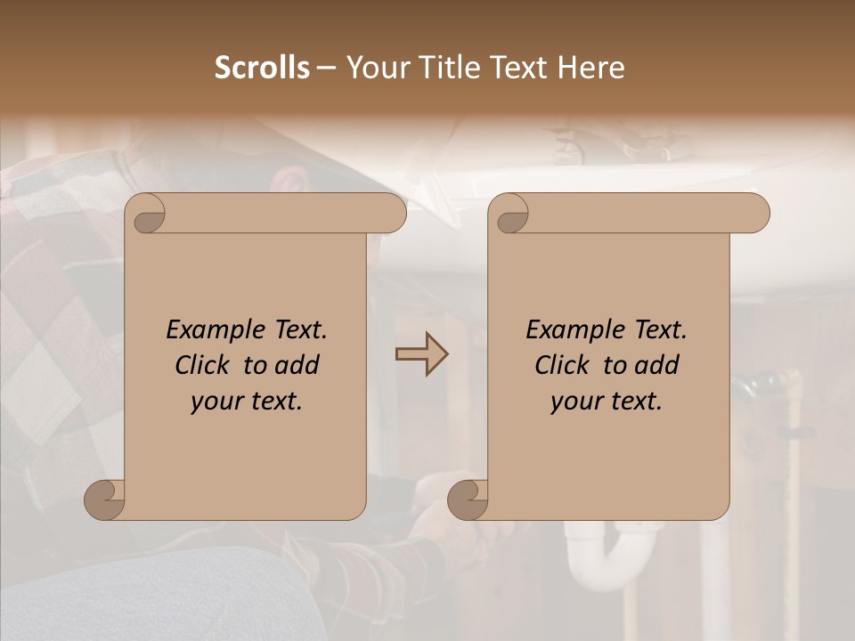 Plumbing Unions Site PowerPoint Template