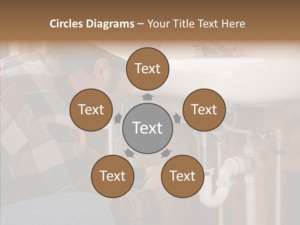 Plumbing Unions Site PowerPoint Template