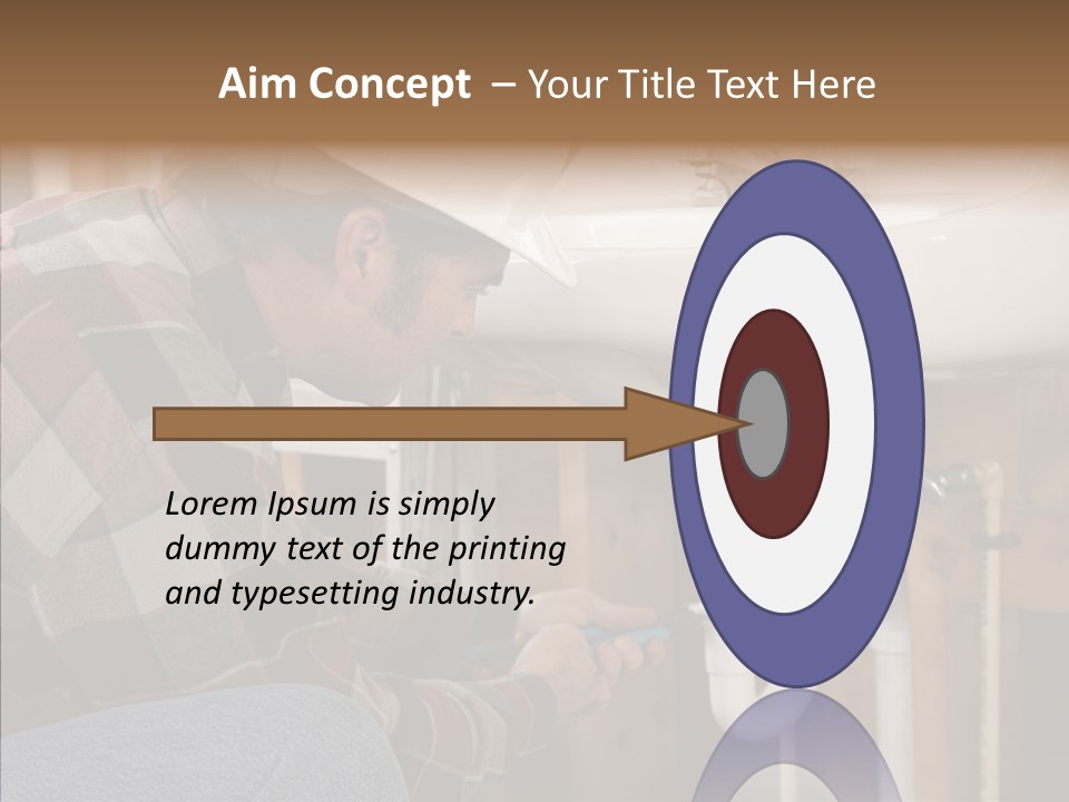 Plumbing Unions Site PowerPoint Template