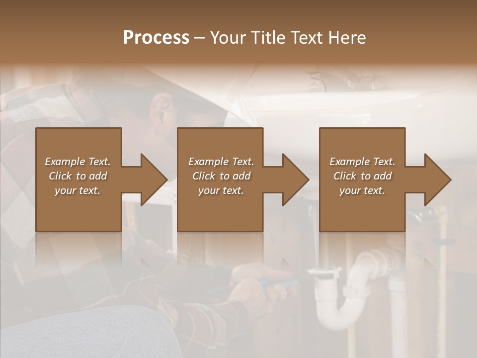 Plumbing Unions Site PowerPoint Template