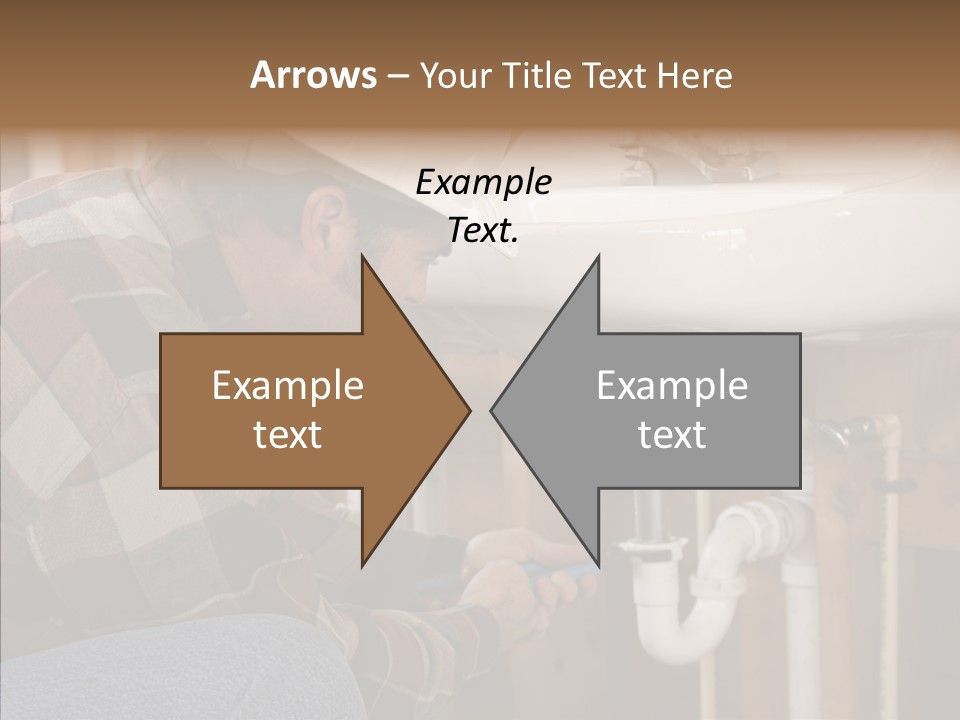 Plumbing Unions Site PowerPoint Template