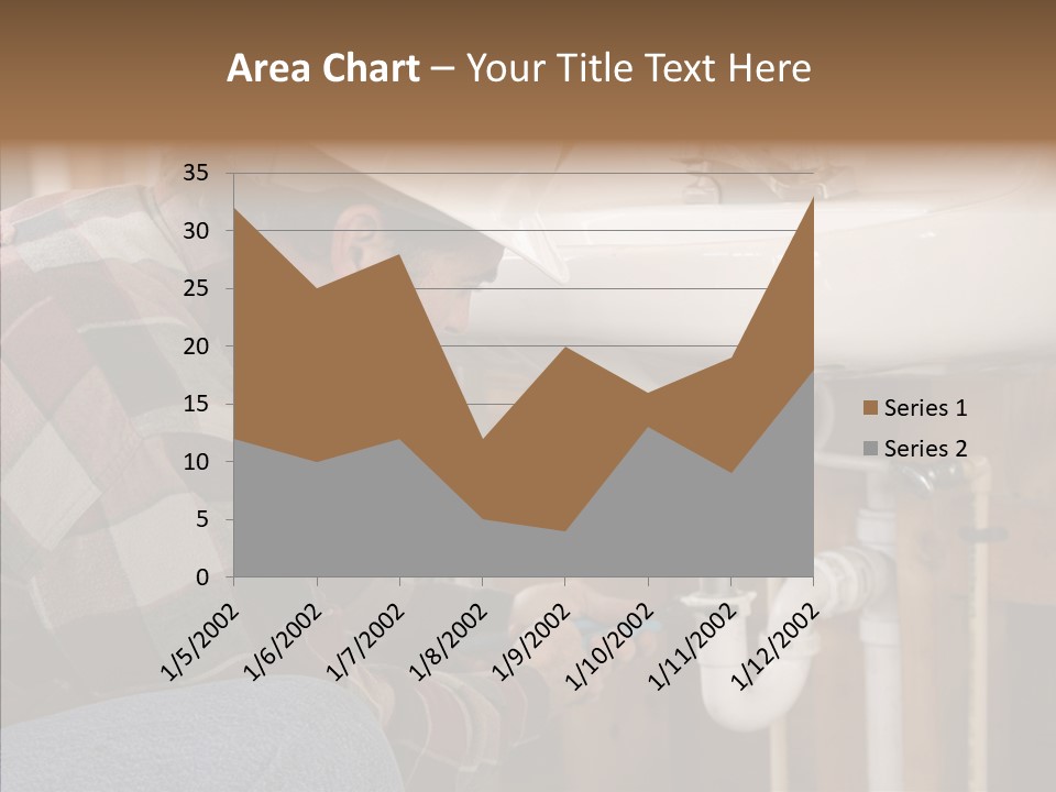 Plumbing Unions Site PowerPoint Template