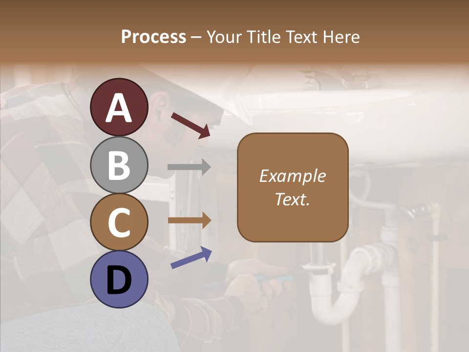 Plumbing Unions Site PowerPoint Template