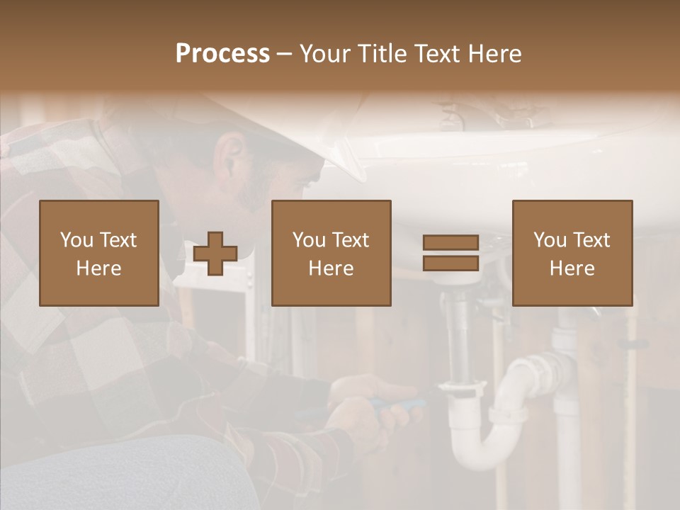 Plumbing Unions Site PowerPoint Template