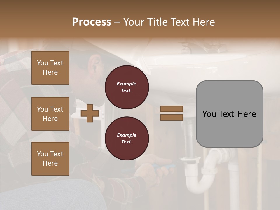 Plumbing Unions Site PowerPoint Template