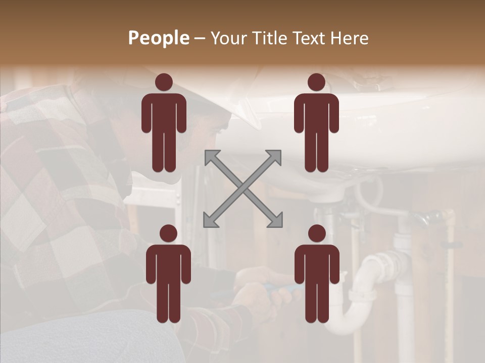 Plumbing Unions Site PowerPoint Template