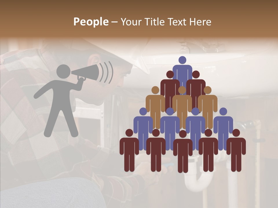 Plumbing Unions Site PowerPoint Template