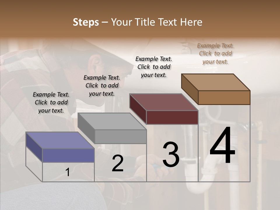 Plumbing Unions Site PowerPoint Template