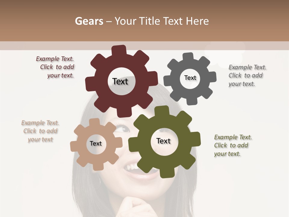 Imagine Pose Copy PowerPoint Template