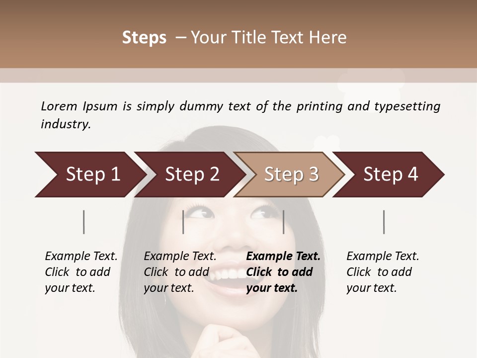 Imagine Pose Copy PowerPoint Template