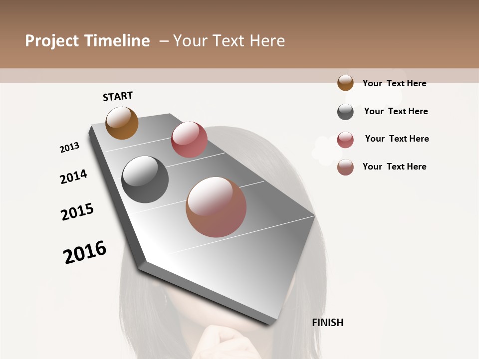 Imagine Pose Copy PowerPoint Template