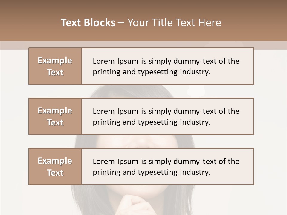 Imagine Pose Copy PowerPoint Template