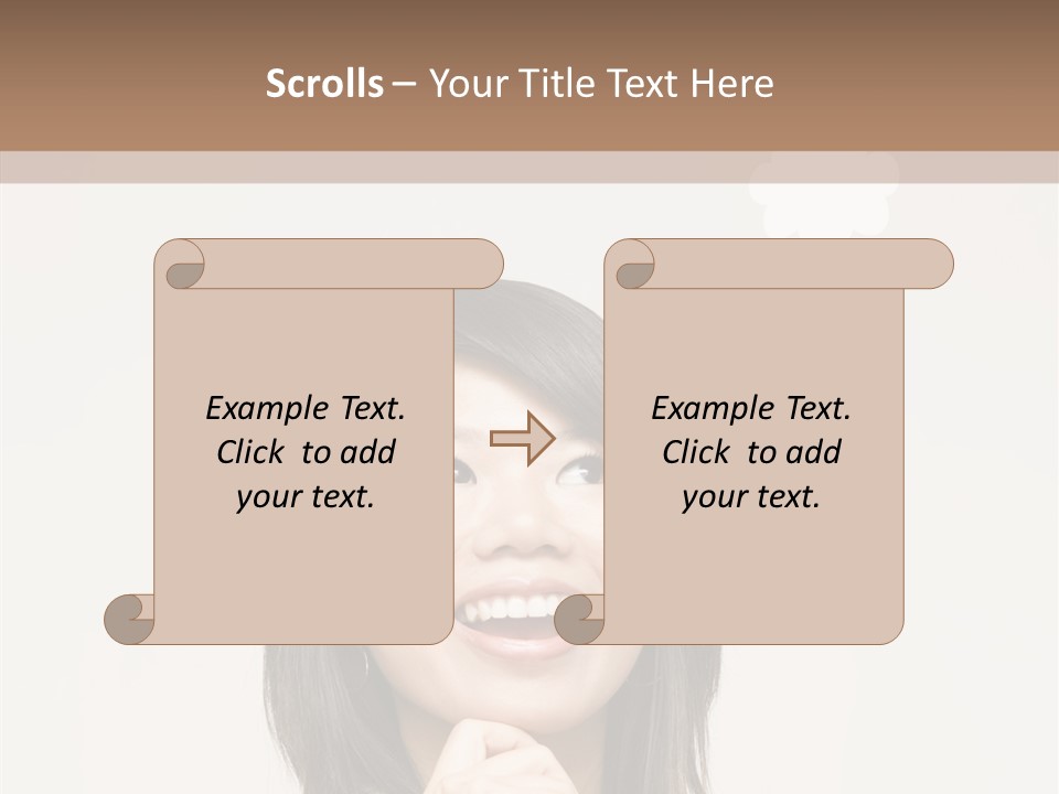 Imagine Pose Copy PowerPoint Template
