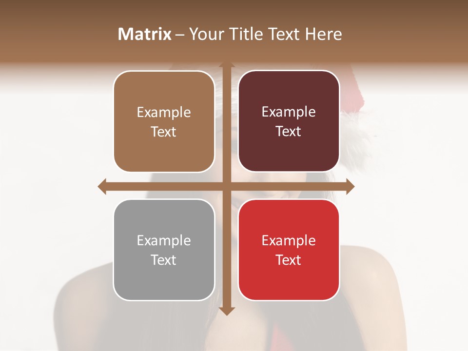 Festive Xmas Beauty PowerPoint Template