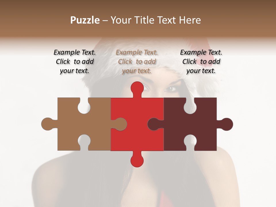 Festive Xmas Beauty PowerPoint Template