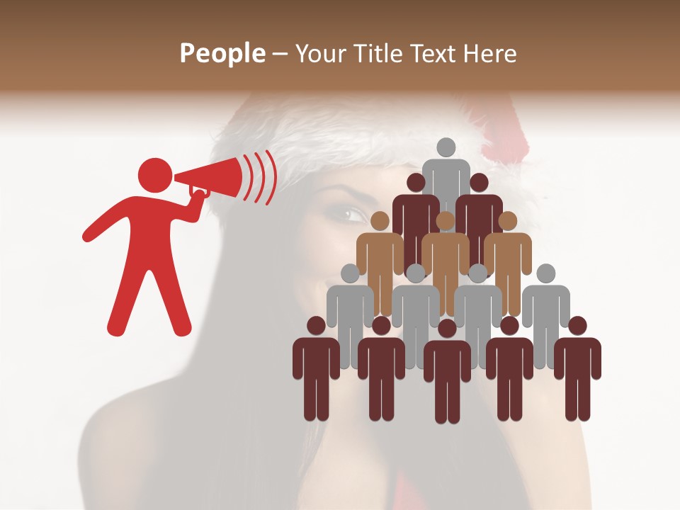 Festive Xmas Beauty PowerPoint Template