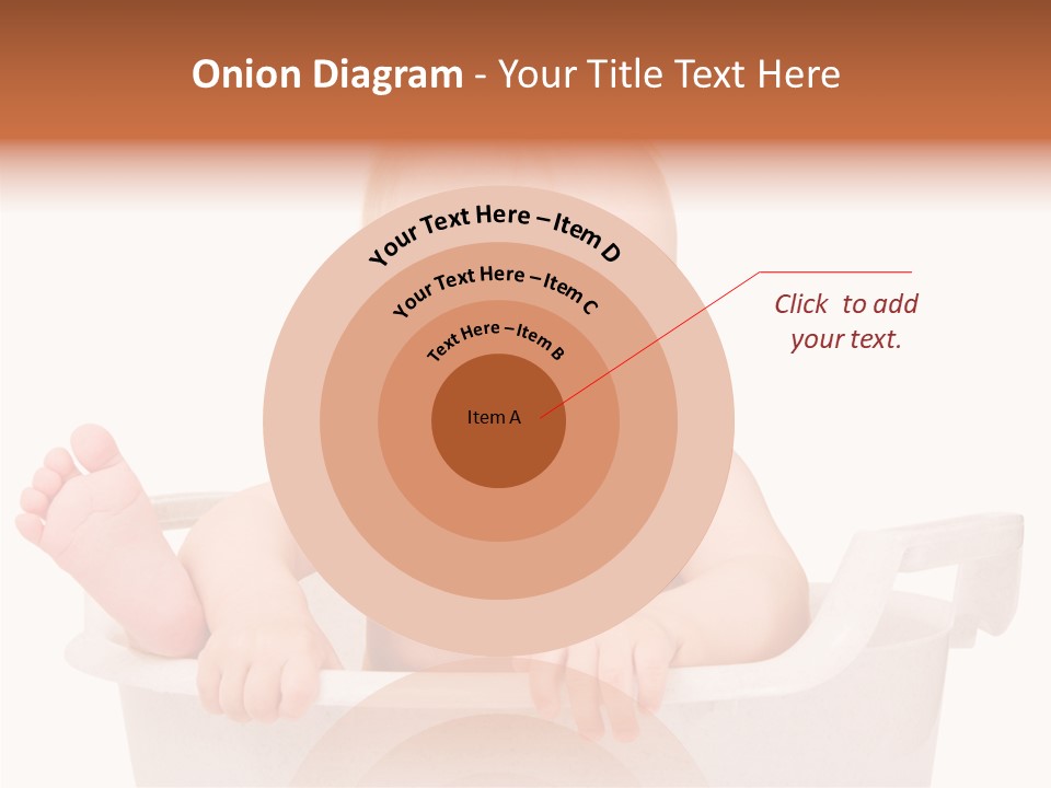 Beautiful Blond Water PowerPoint Template