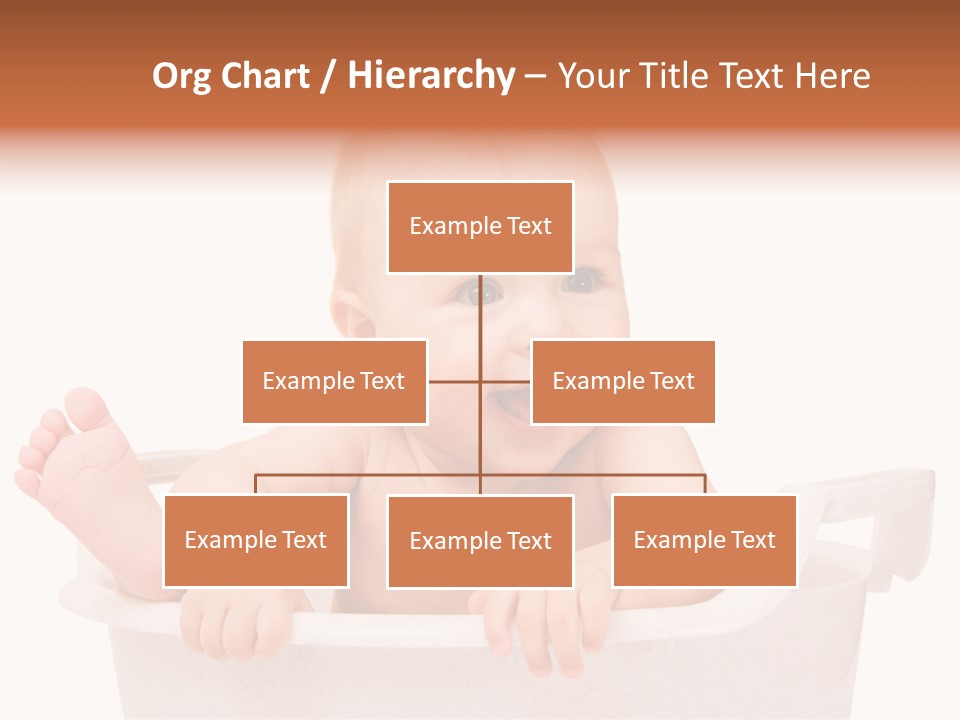 Beautiful Blond Water PowerPoint Template