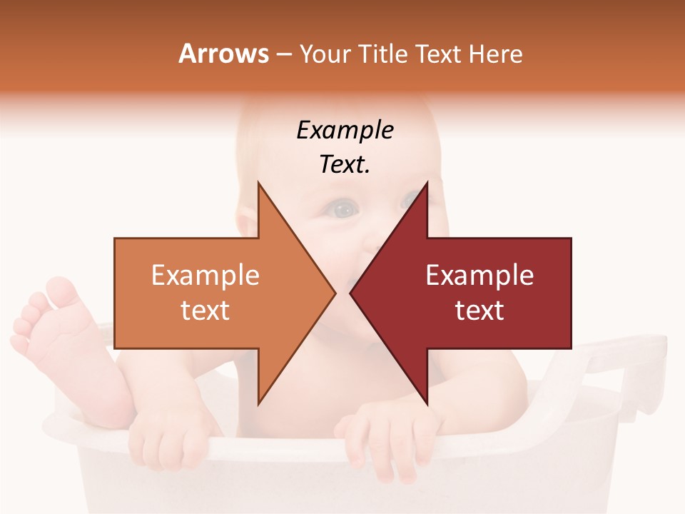 Beautiful Blond Water PowerPoint Template