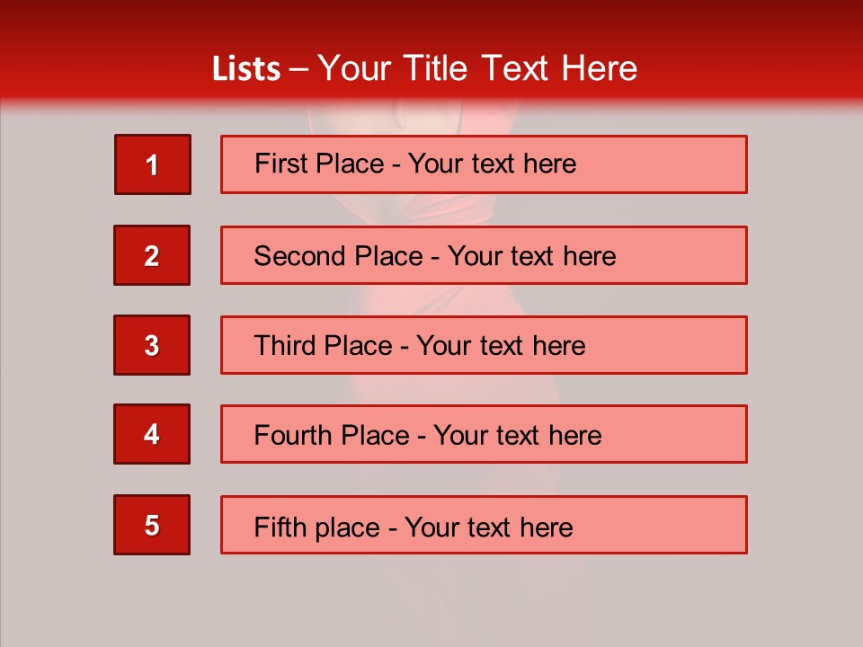 Black Body Fashion PowerPoint Template
