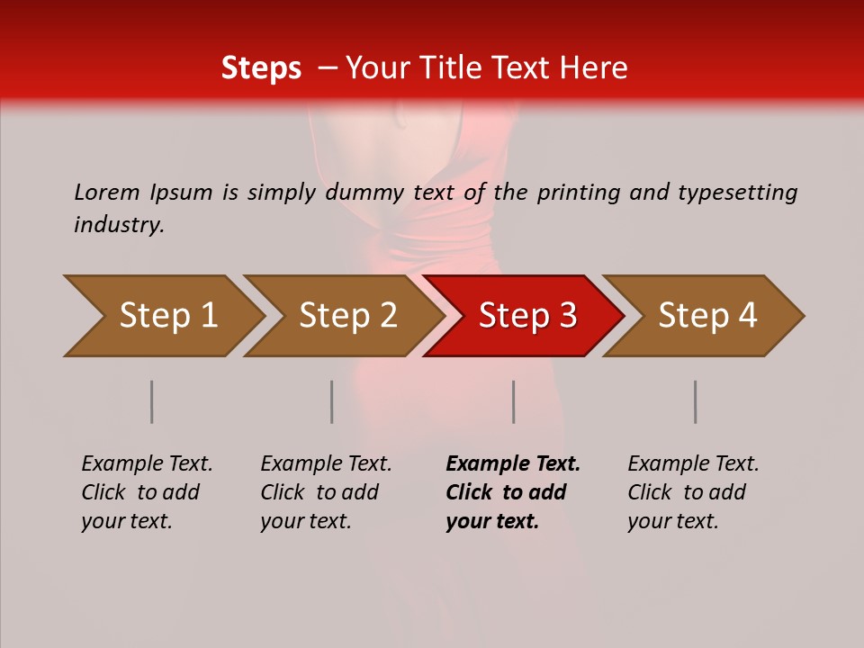 Black Body Fashion PowerPoint Template