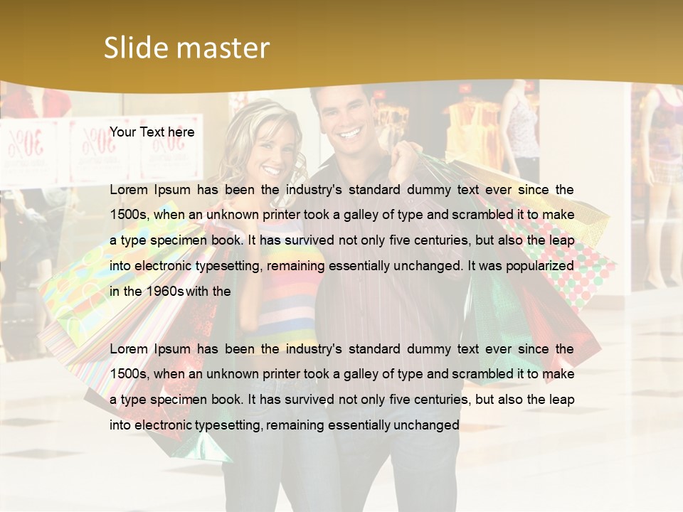 Girl Love Beauty PowerPoint Template