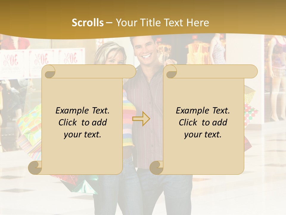 Girl Love Beauty PowerPoint Template
