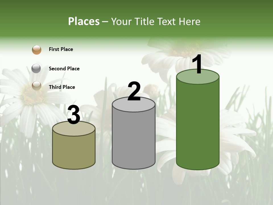 Flower Growth Grass PowerPoint Template