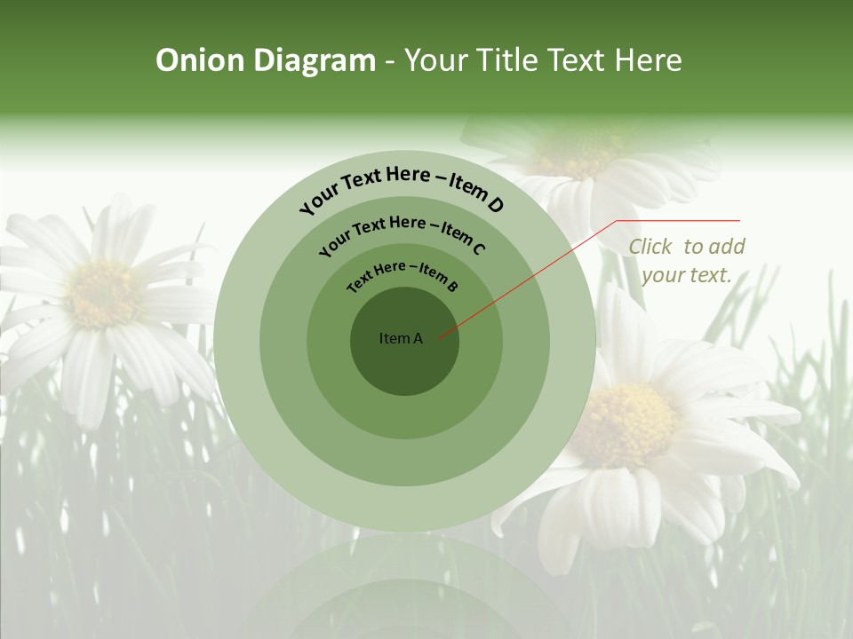 Flower Growth Grass PowerPoint Template