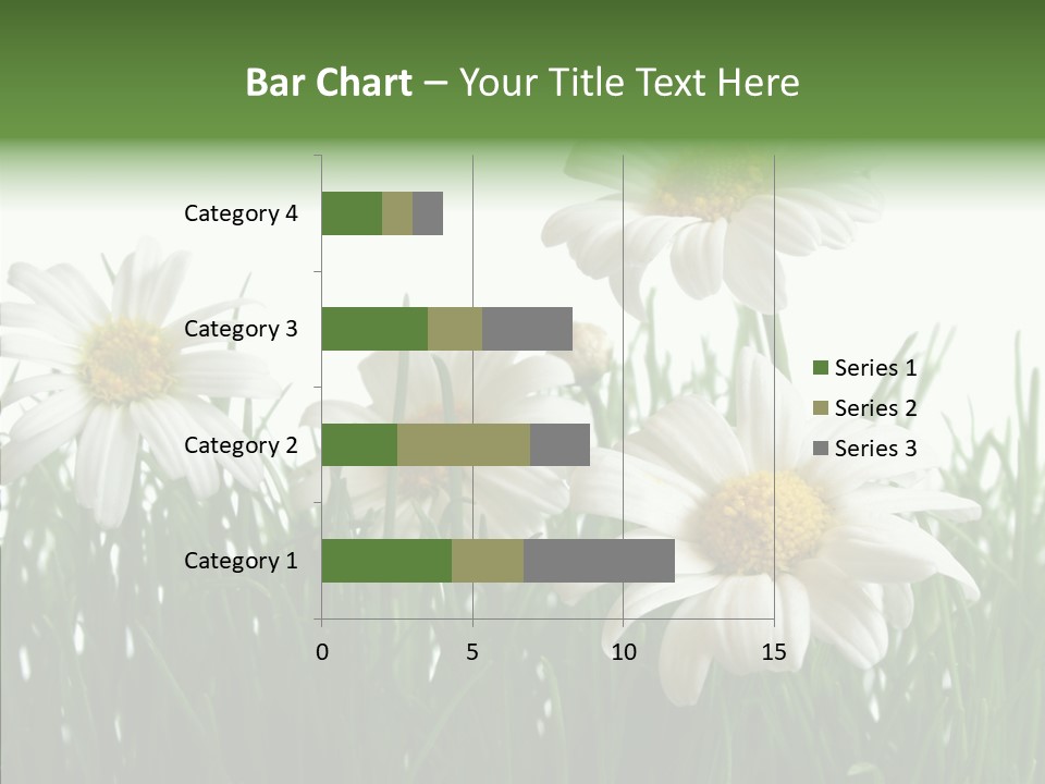 Flower Growth Grass PowerPoint Template