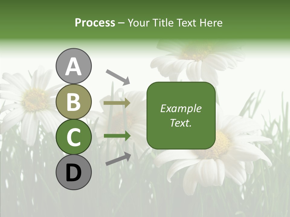 Flower Growth Grass PowerPoint Template