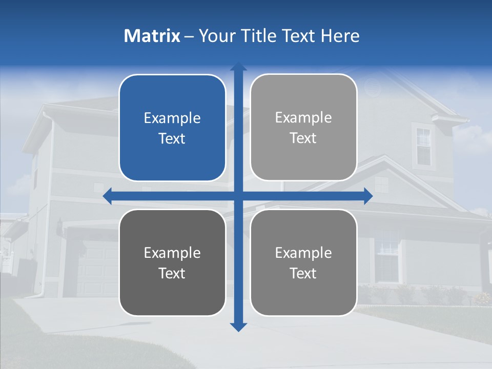 Real Upscale Suburb PowerPoint Template